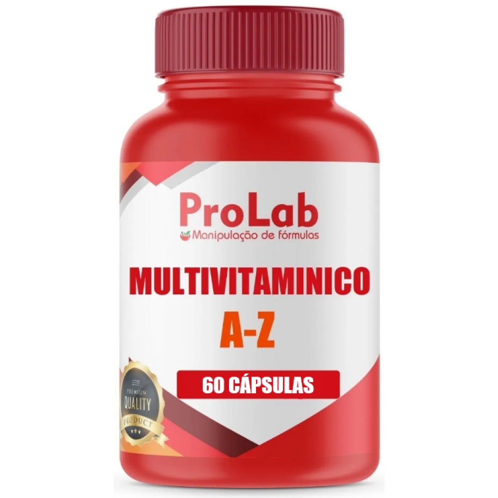 Suplemento Multivitamínico Prolab A-Z 60 Cáps - Completo